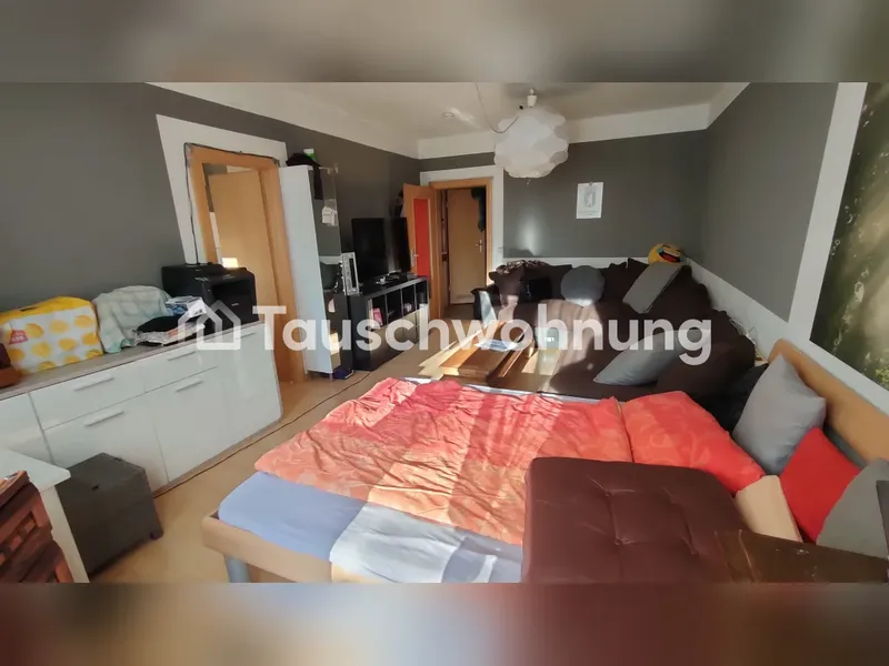 Tauschwohnung: Helle 2-Raum-Wohnung mit sehr großer Küche — photo 1